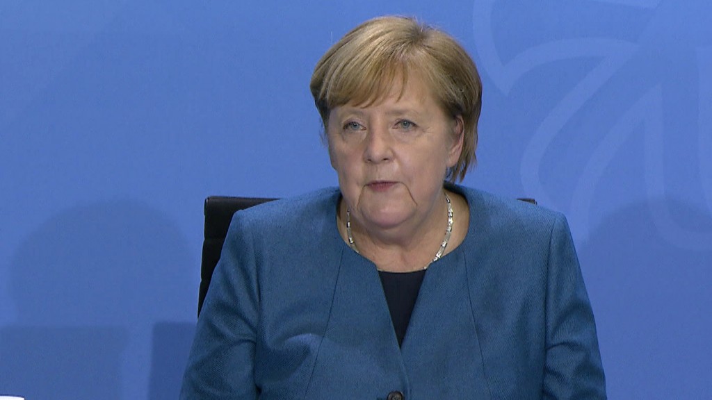 Noch-Bundeskanzlerin Angela Merkel (Foto: SR Fernsehen)