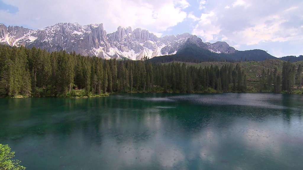 Foto: Karer See in Südtirol