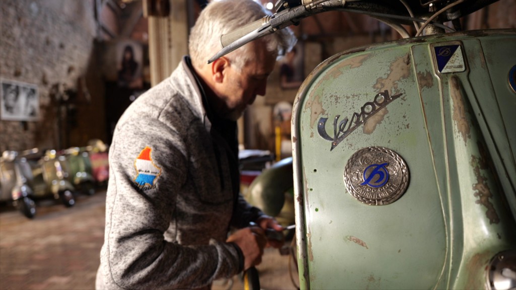 Foto: Klaus Altenhofer an seiner Vesper