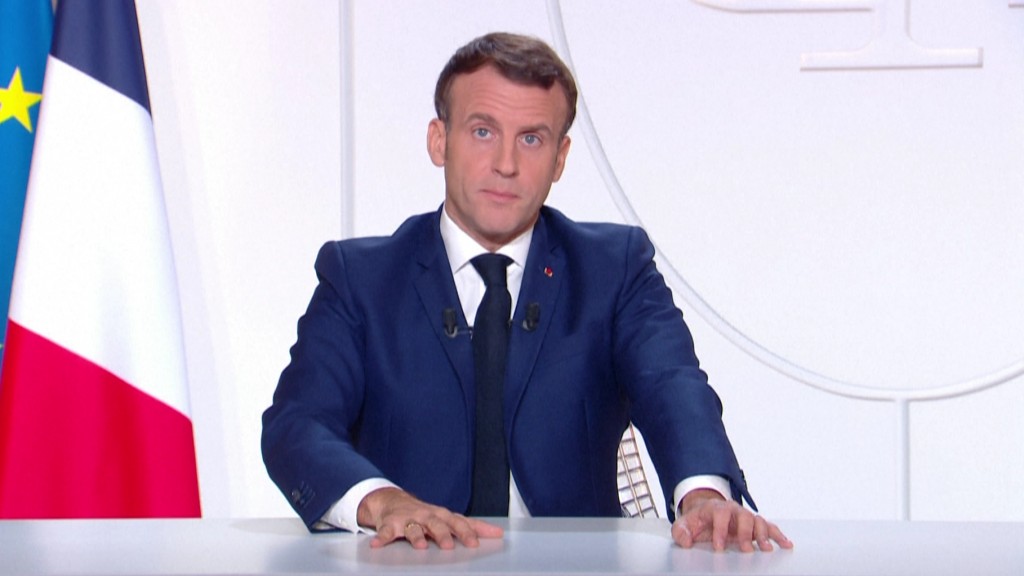 Emmanuel Macron (Archivfoto: SR Fernsehen)