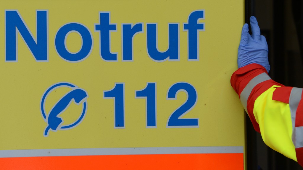 Notruf 112 (Foto: Jens Kalaene/dpa-Zentralbild/dpa-Bildfunk)