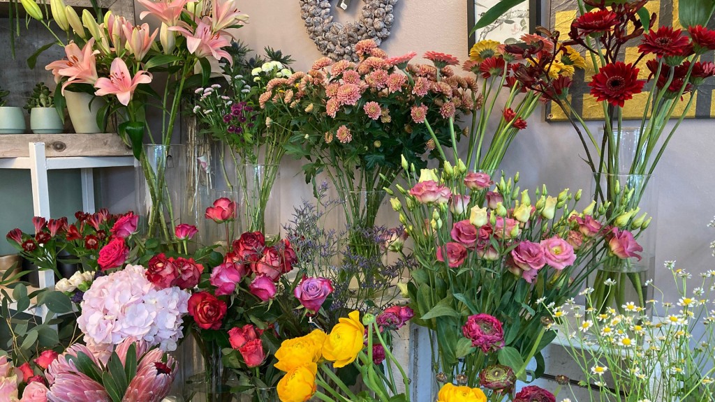 Das Blumenangebot in Kerstin Thönes' Laden. (Foto: Lisa Krauser)