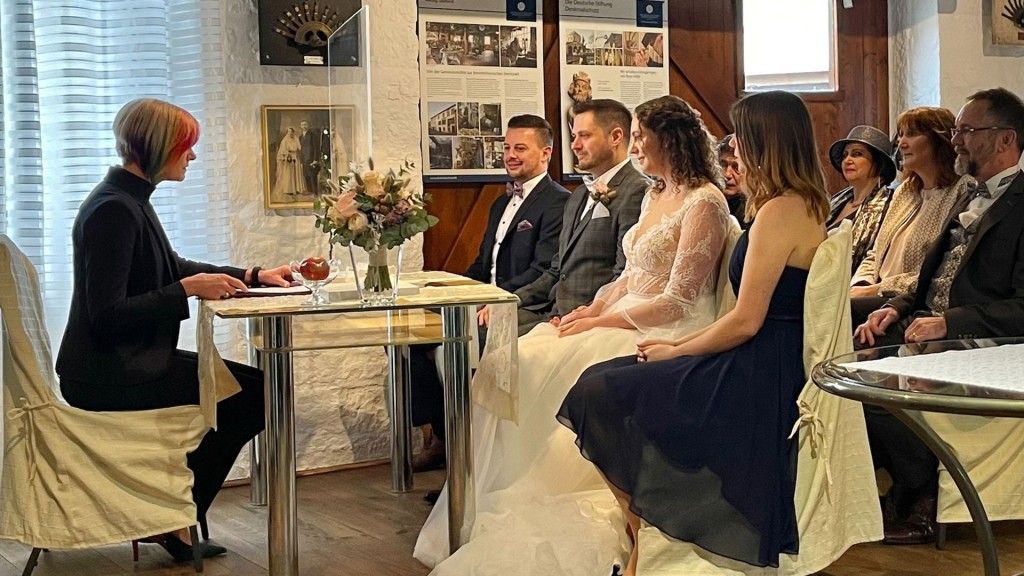 Anna-Lena und Bernd haben 'JA' gesagt! (Foto: SR 1 / Elena Oberhauser)