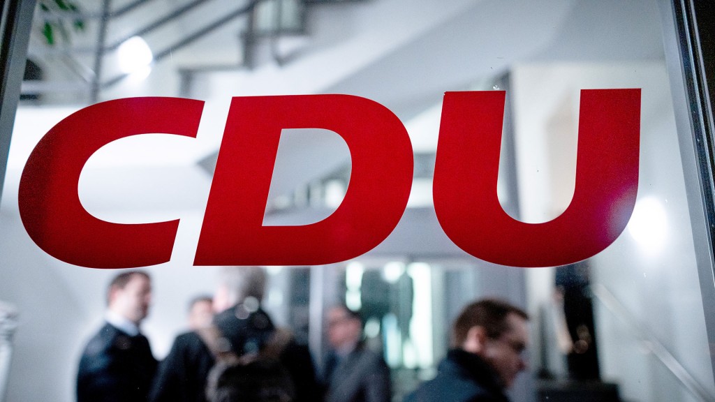 CDU Logo (Foto: dpa | Fabian Strauch)