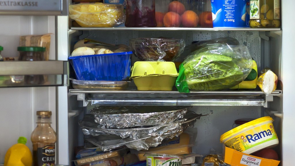 Blick in einen Kühlschrank (Foto: dpa)