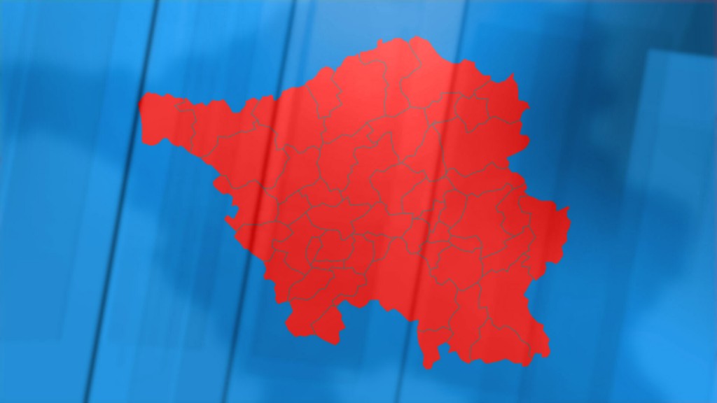 Das Saarland wählt Rot (Grafik: SR)