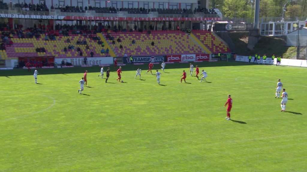 Foto: SV Elversberg gegen TSV Steinbach Haiger