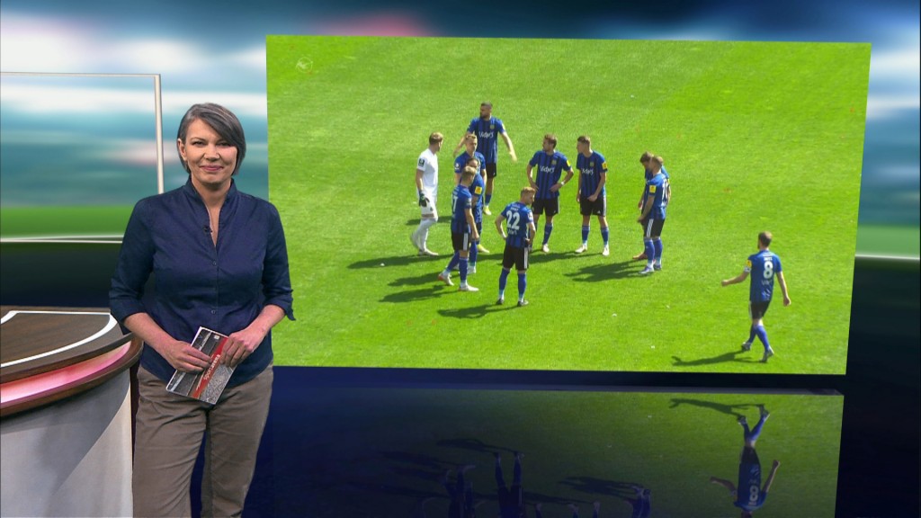 Foto: Carmen Bachmann im Studio