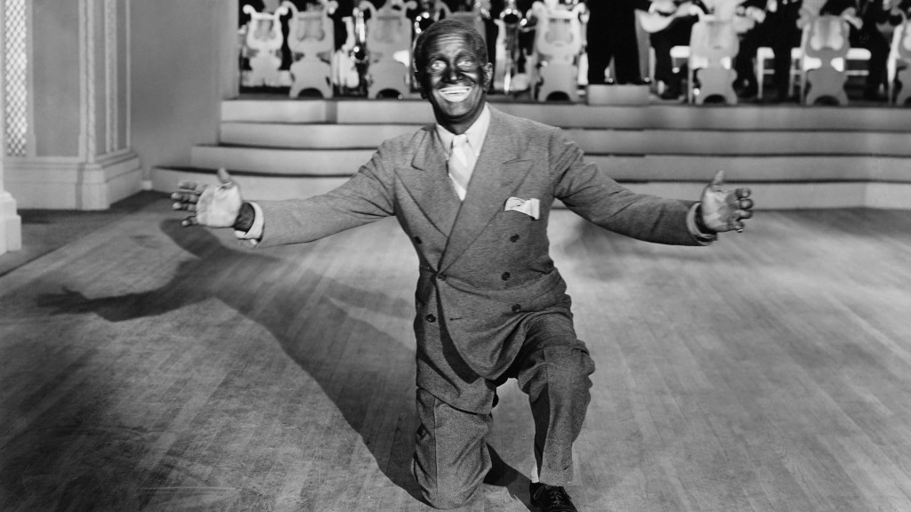Der Schauspieler und Jazzsänger Al Jolson im Jahr 1935 