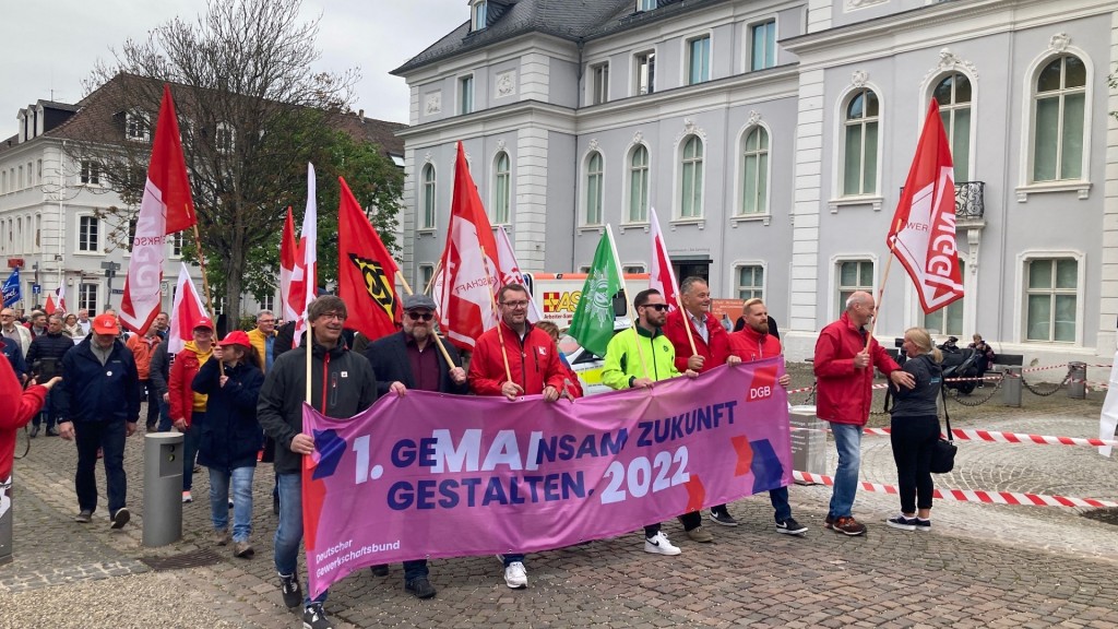 Maikundgebung in Saarbrücken