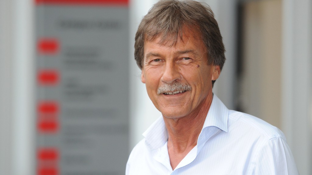 Der Präsident der Universität des Saarlandes Manfred Schmitt