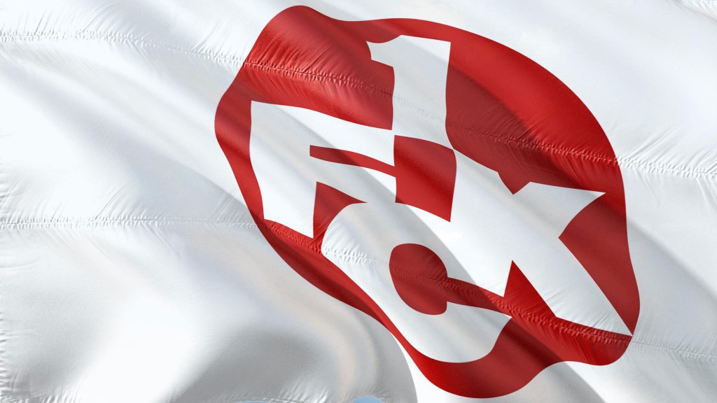 Fahne mit Logo des 1. FC Kaiserslautern