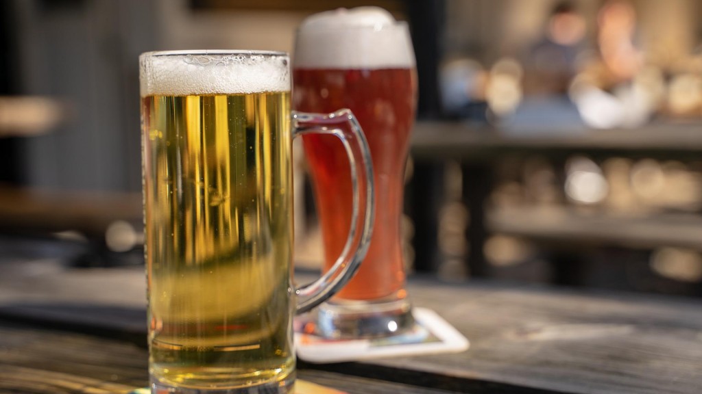 Bier im Biergarten 