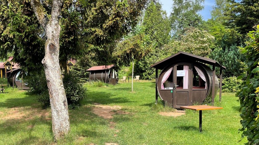 Übernachten im Weinfass auf LandGut Girtenmühle