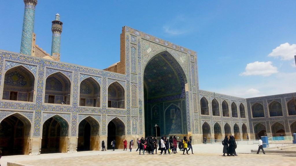Die Jame-Moschee in Isfahan/Iran