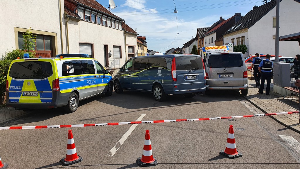 Polizeieinsatz in Klarenthal