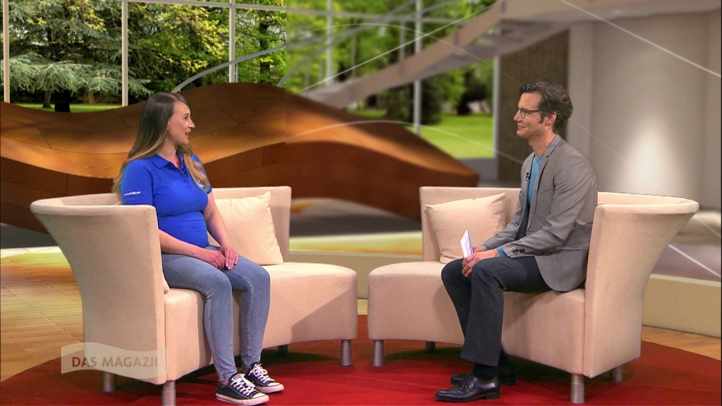 Foto: Dr. Julia Michely (l.). und Jochen Erdmenger (r.)