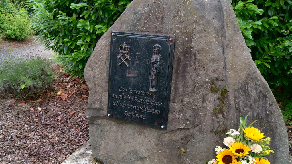 Foto: Eine Gedenkstätte für verunglückte Bergleute 