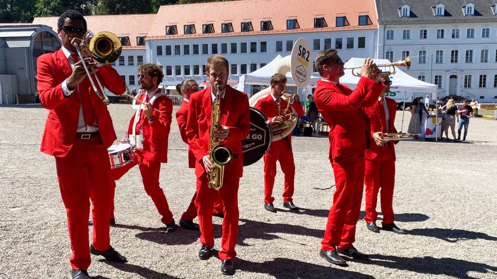 Jazzmusik auf dem Schlossplatz