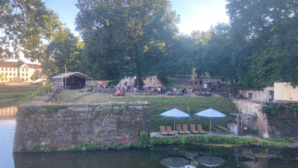 Die Vauban-Insel in Saarlouis