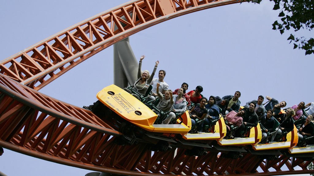 Die Expedition Geforce-Achterbahn im Holidaypark