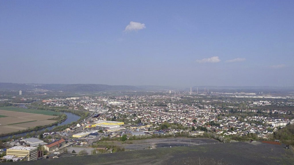 Blick auf Ensdorf 