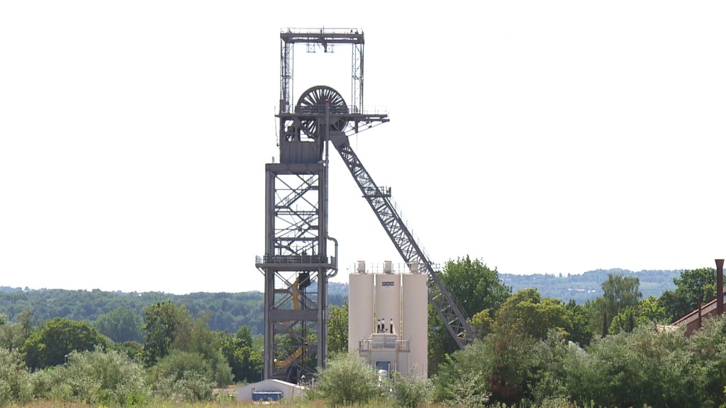 Foto: Ein Industrie-Bauwerk in Ensdorf