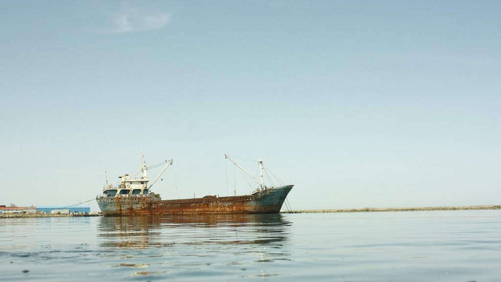 Ein so genanntes Schrottschiff