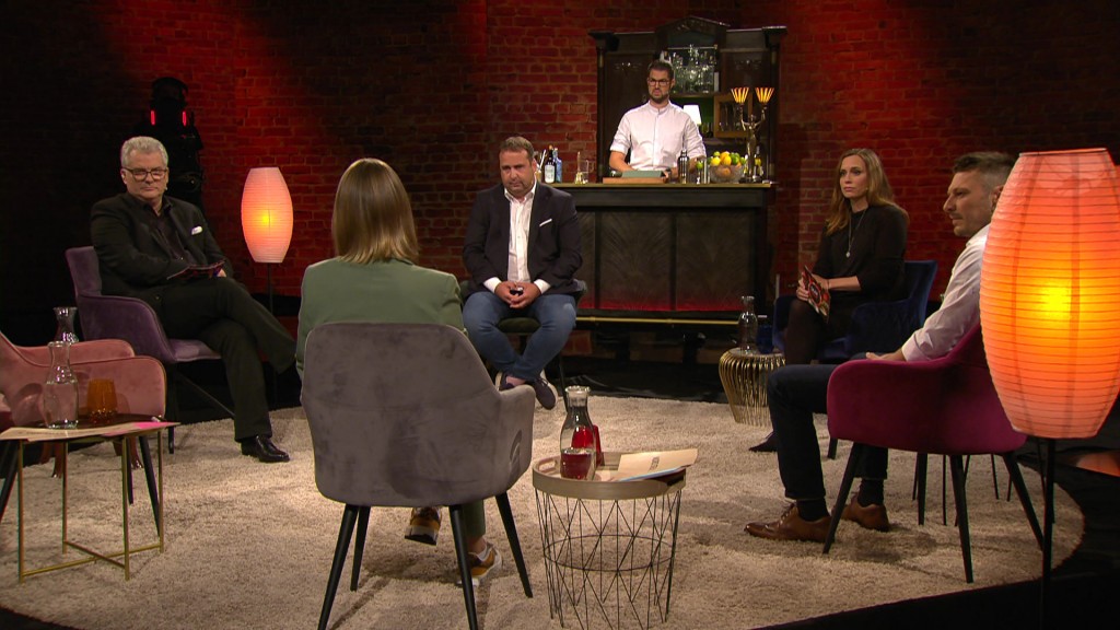 Foto: Armgard Müller-Adams mit den Talkgästen am 01.09.2022
