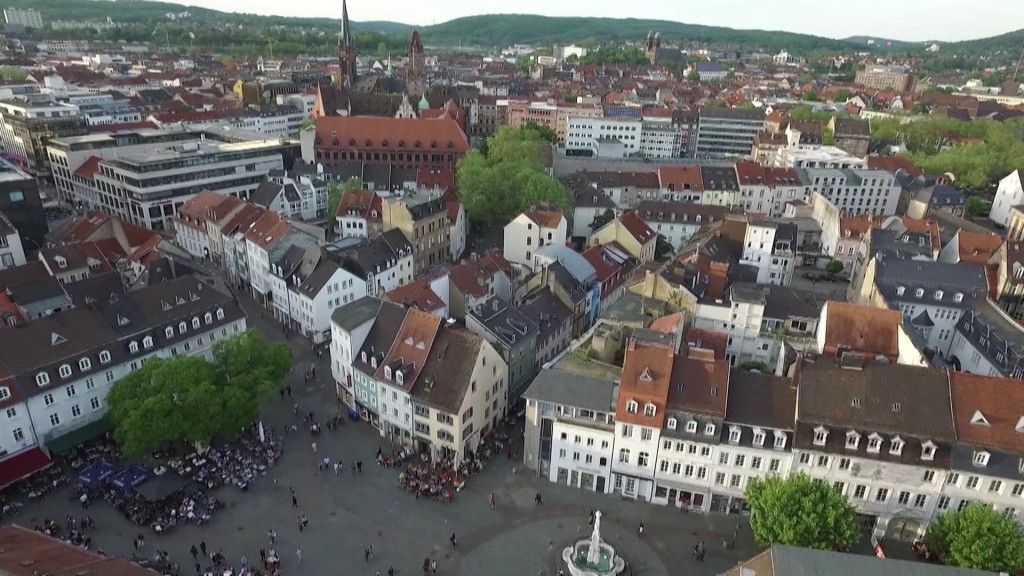 Saarbrücken von oben
