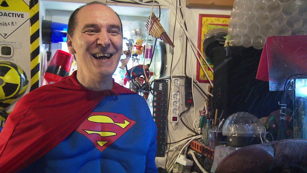 Foto: Sébastien Klein , der Supermann aus Thionville 