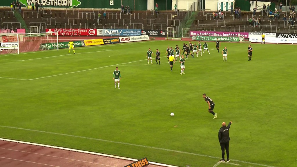 Foto: FC Homburg gegen die SG Barockstadt Fulda
