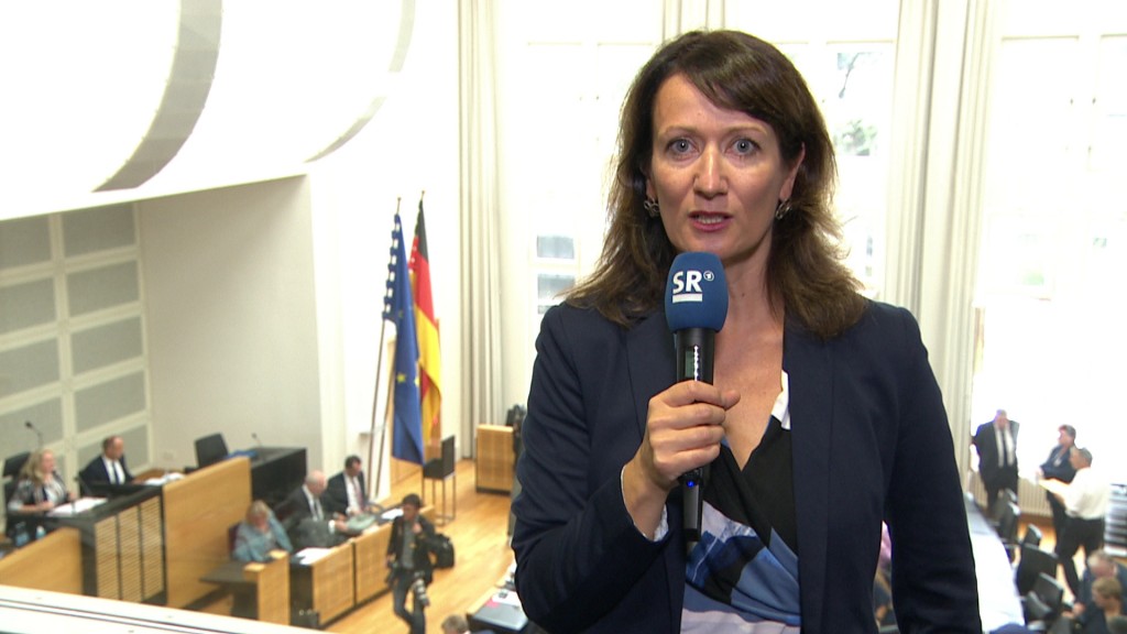 Foto: Diane Kühner-Mert im Landtag 