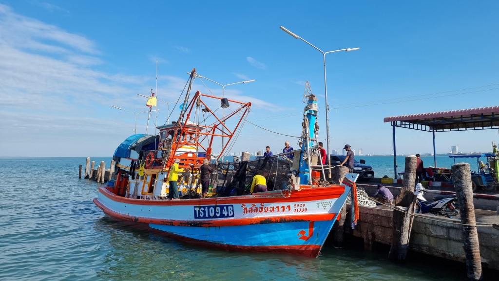 Fischerboot vor Thailand
