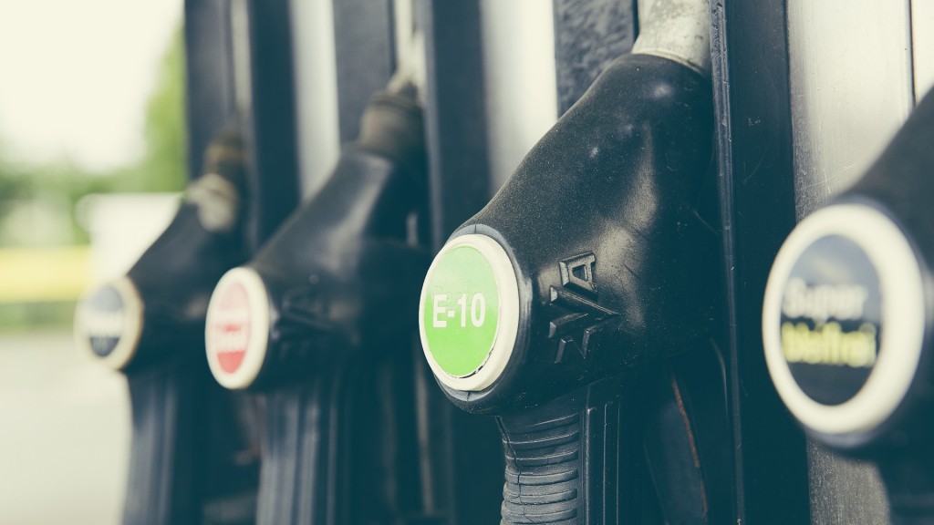 Zapfsäulen einer Tankstelle 