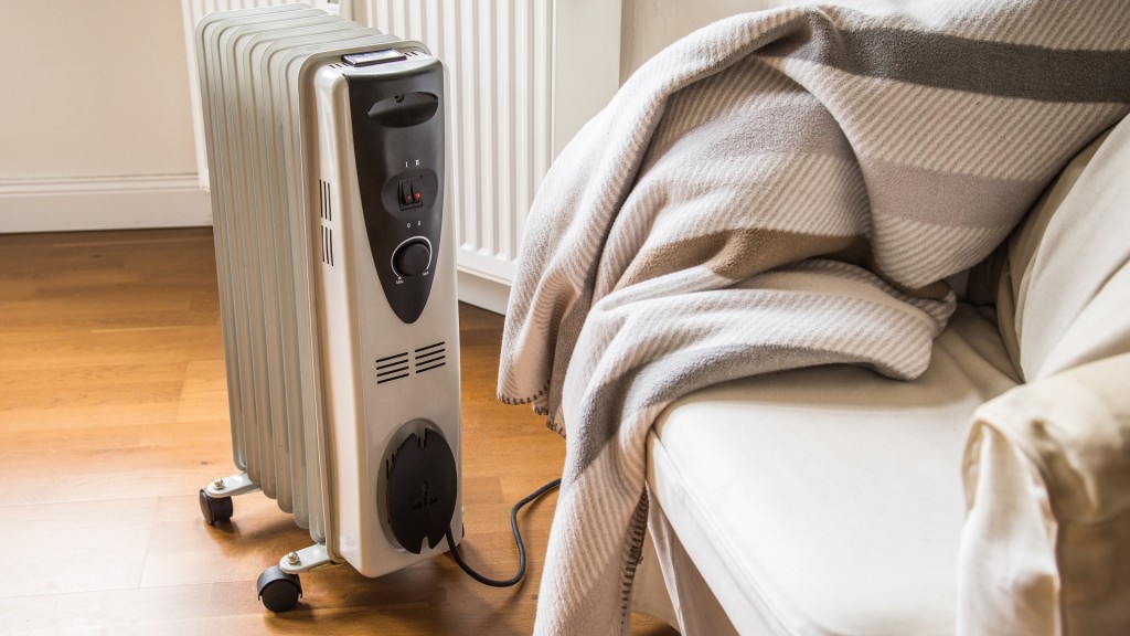 Foto: Radiator steht vor einem Sessel 