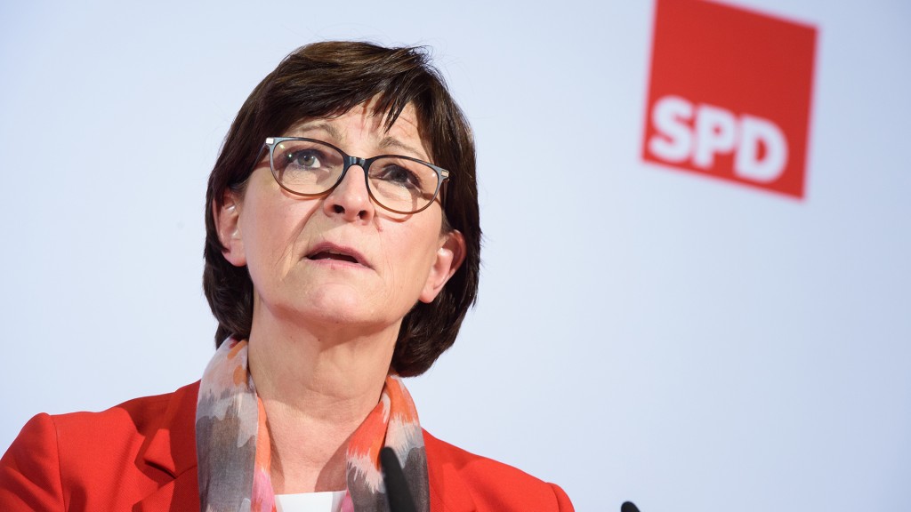 Saskia Esken, Bundesvorsitzende der SPD