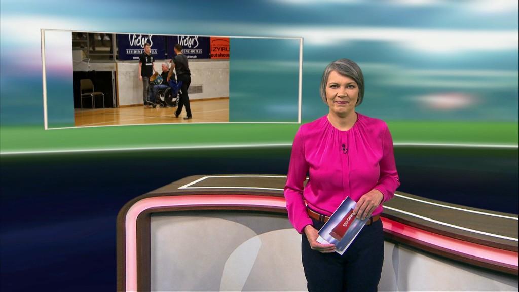 Foto: Carmen Bachmann im Studio