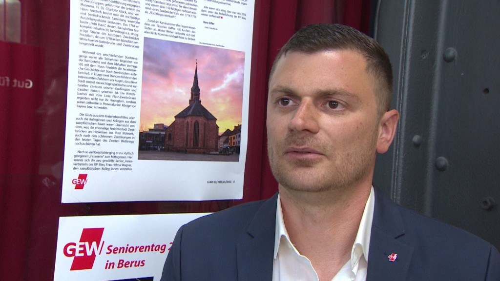 Der Landesvorsitzende der Gewerkschaft Erziehung und Wissenschaft, Max Hewer.