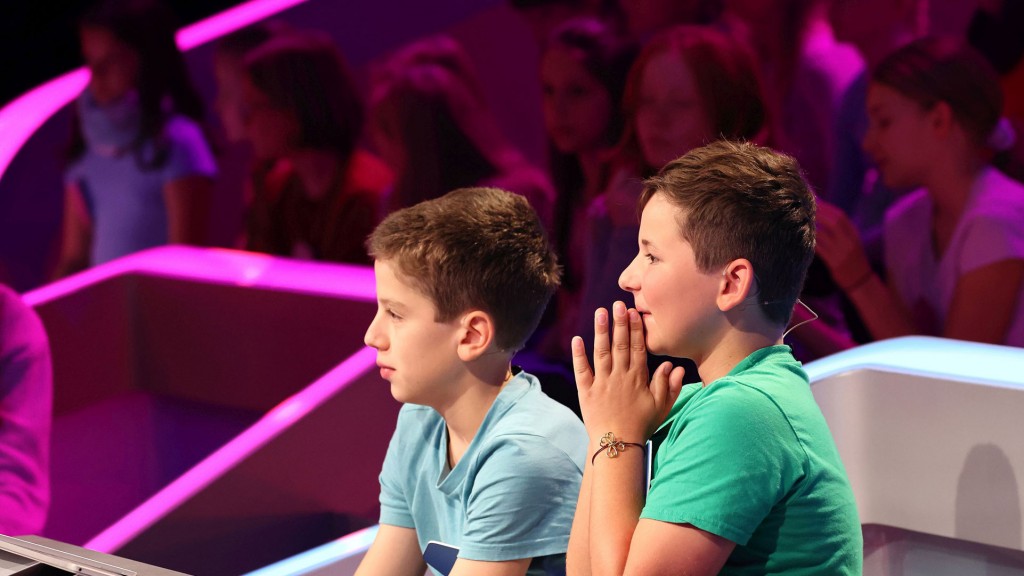 Raphael und Adrian beim KiKA-Schulquiz 'Die beste Klasse Deutschlands'