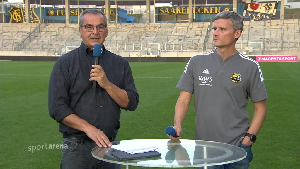 Foto: Thomas Braml im Interview mit Rüdiger Ziehl
