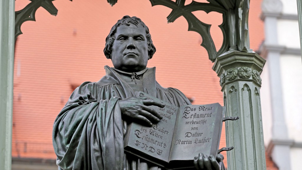 Luther-Denkmal in Wittenberg