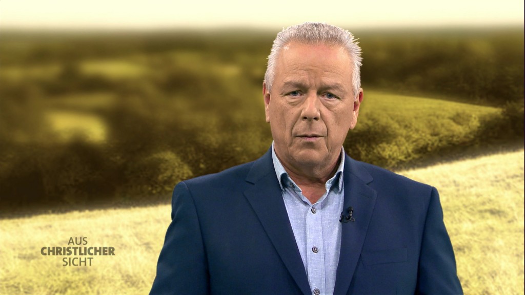Foto: Pfarrer Karl-Martin Unrath im Studio