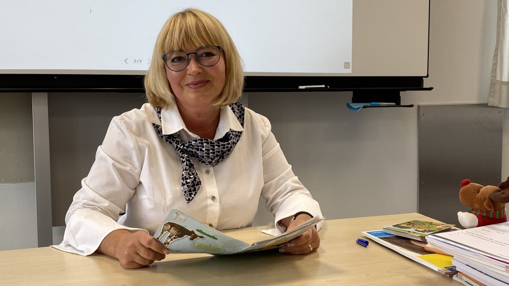 Olga Schwarz, Deutschlehrerin an der Gemeinschaftsschule Riegelsberg