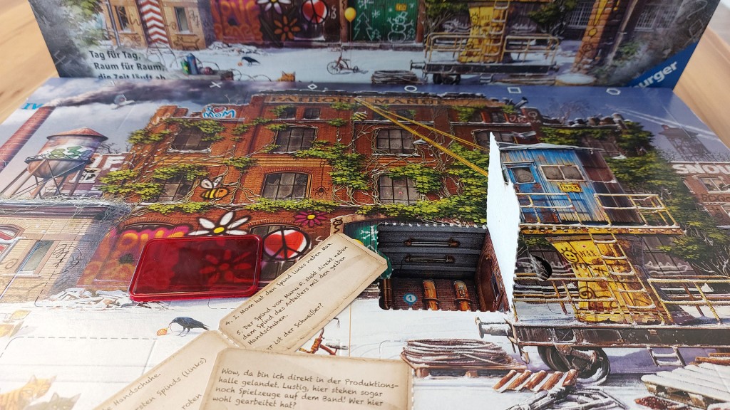 Das Spiel 'Exit Adventskalender - Die verlassene Fabrik'