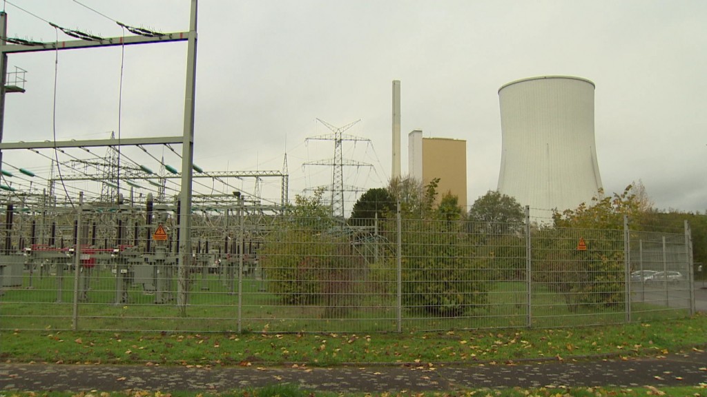 Das Kohlekraftwerk in Bexbach 