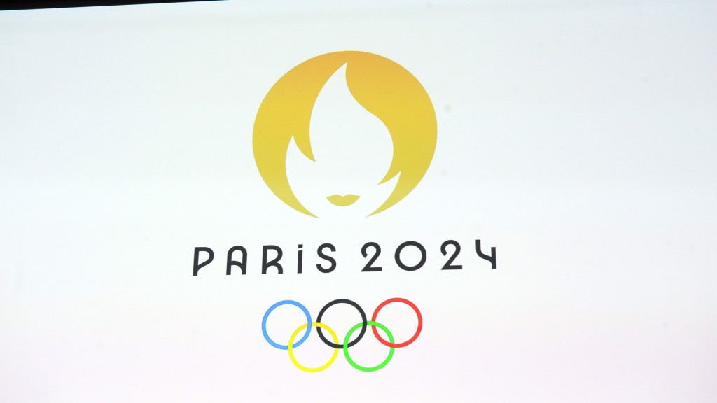 Logo der Olympischen Spiele 2024 in Paris