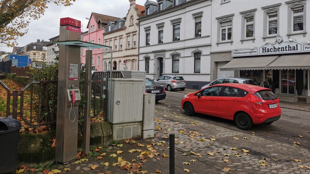 Telefonzelle in Völklingen