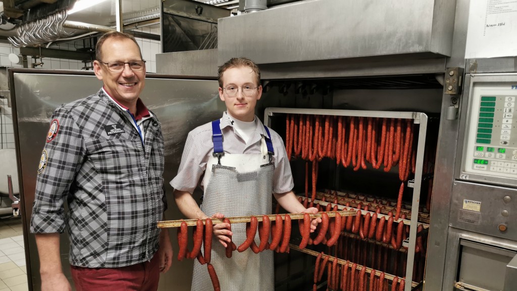 Thomas Petermann (l.) und Lewis Hippchen (r.)