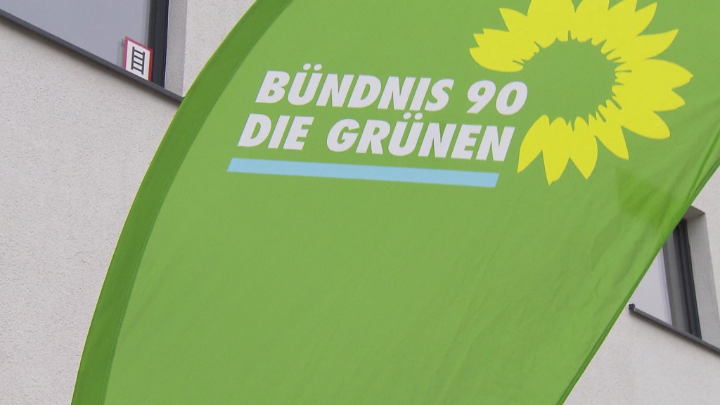 Foto: Banner Bündnis 90 - Die Grünen 